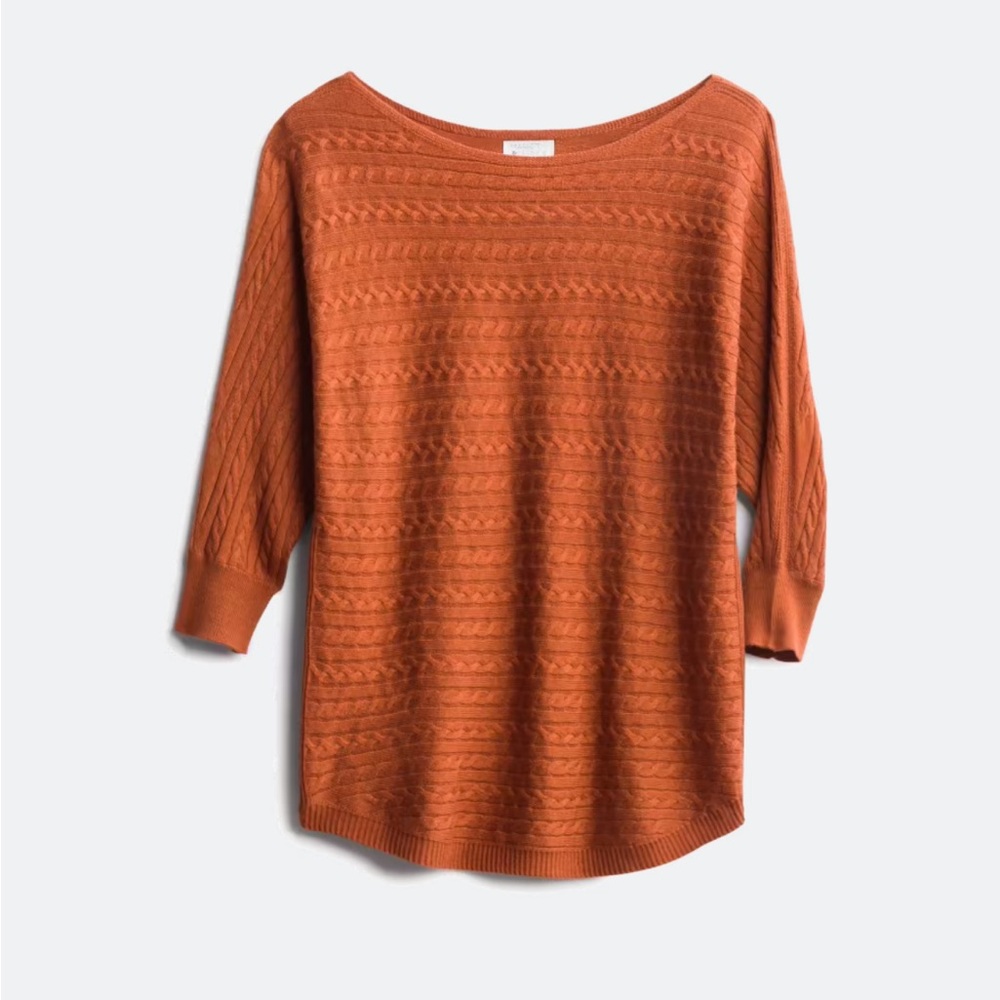 Market & Spruce Rust Sweater